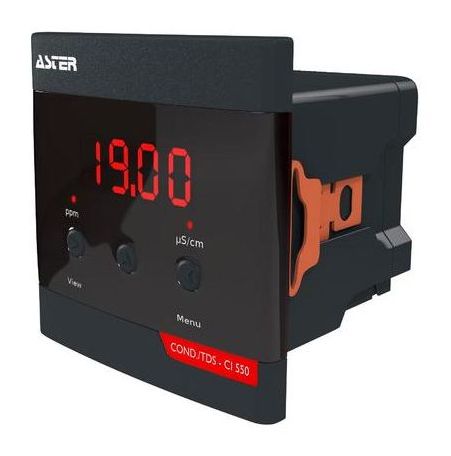 Panel-mount online TDS / conductivity meter